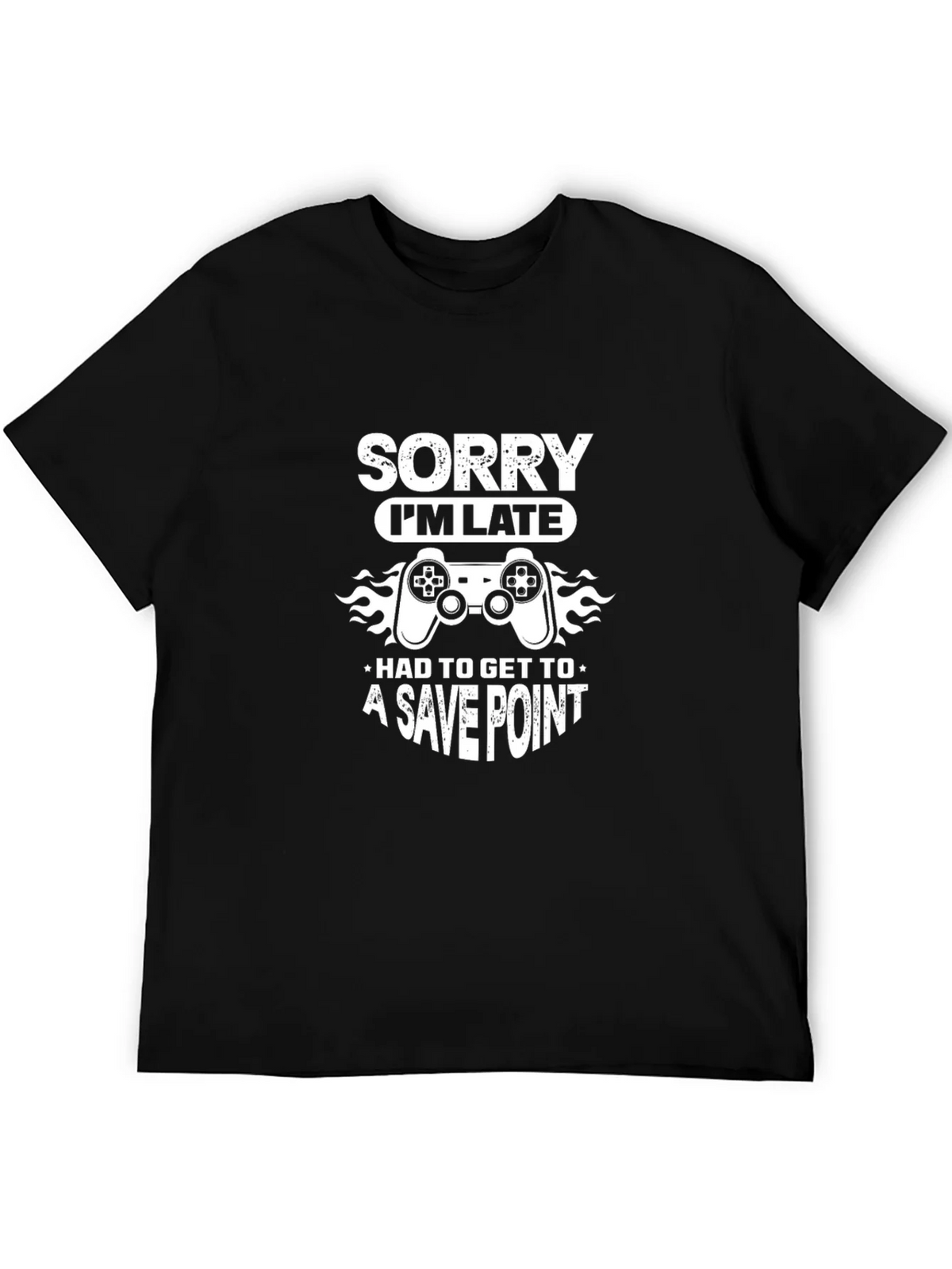 Sorry Im Late Gaming T-Shirt product image 3
