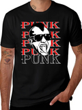 Punk Graphic Print Tee - Bold & Edgy product image 1