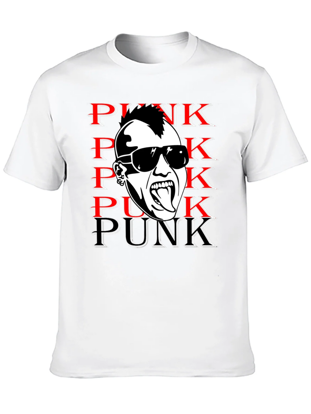 Punk Graphic Print Tee - Bold & Edgy product image 9