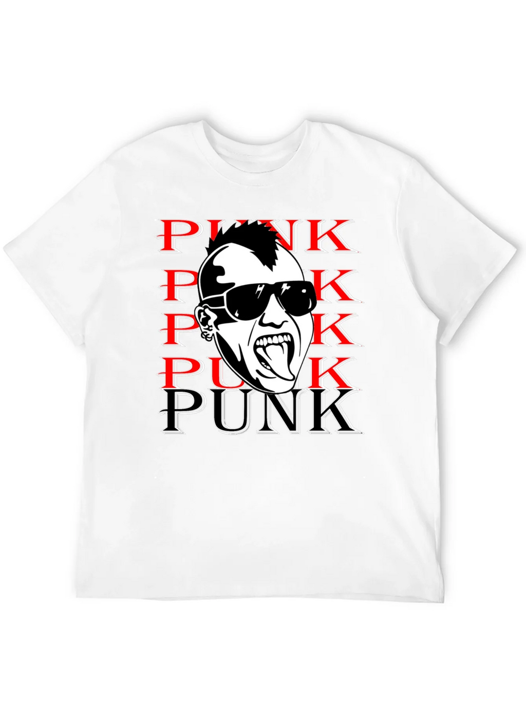 Punk Graphic Print Tee - Bold & Edgy product image 11