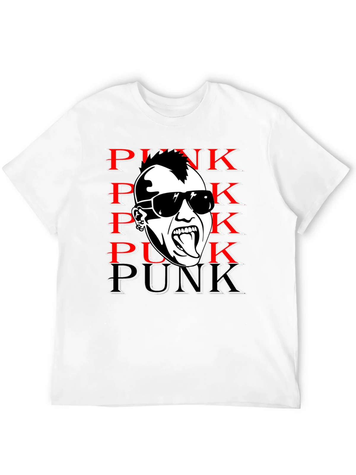 Punk Graphic Print Tee - Bold & Edgy product image 11