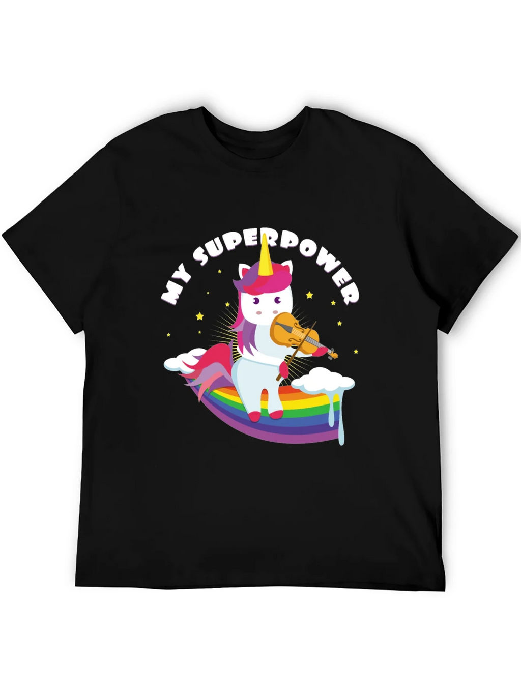 My Superpower Unicorn T-Shirt product image 4