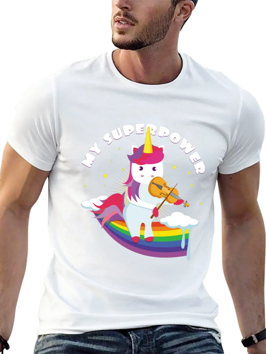 My Superpower Unicorn T-Shirt product image 9