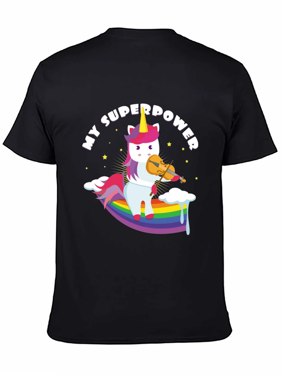 My Superpower Unicorn T-Shirt product image 3