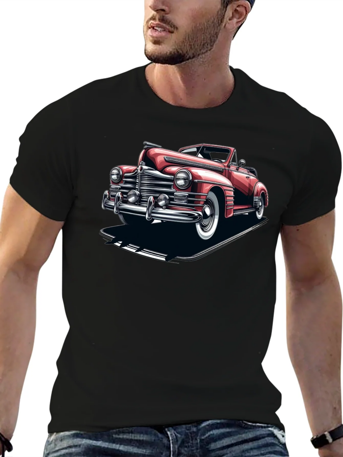 Classic Car Graphic Tee - Retro Style product image 6