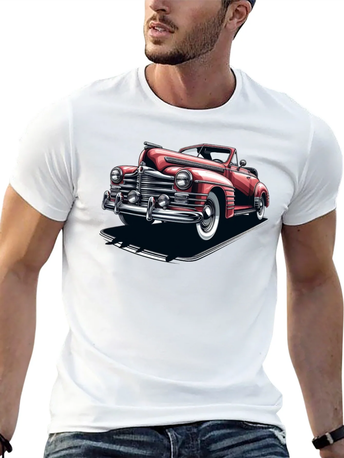 Classic Car Graphic Tee - Retro Style product image 12