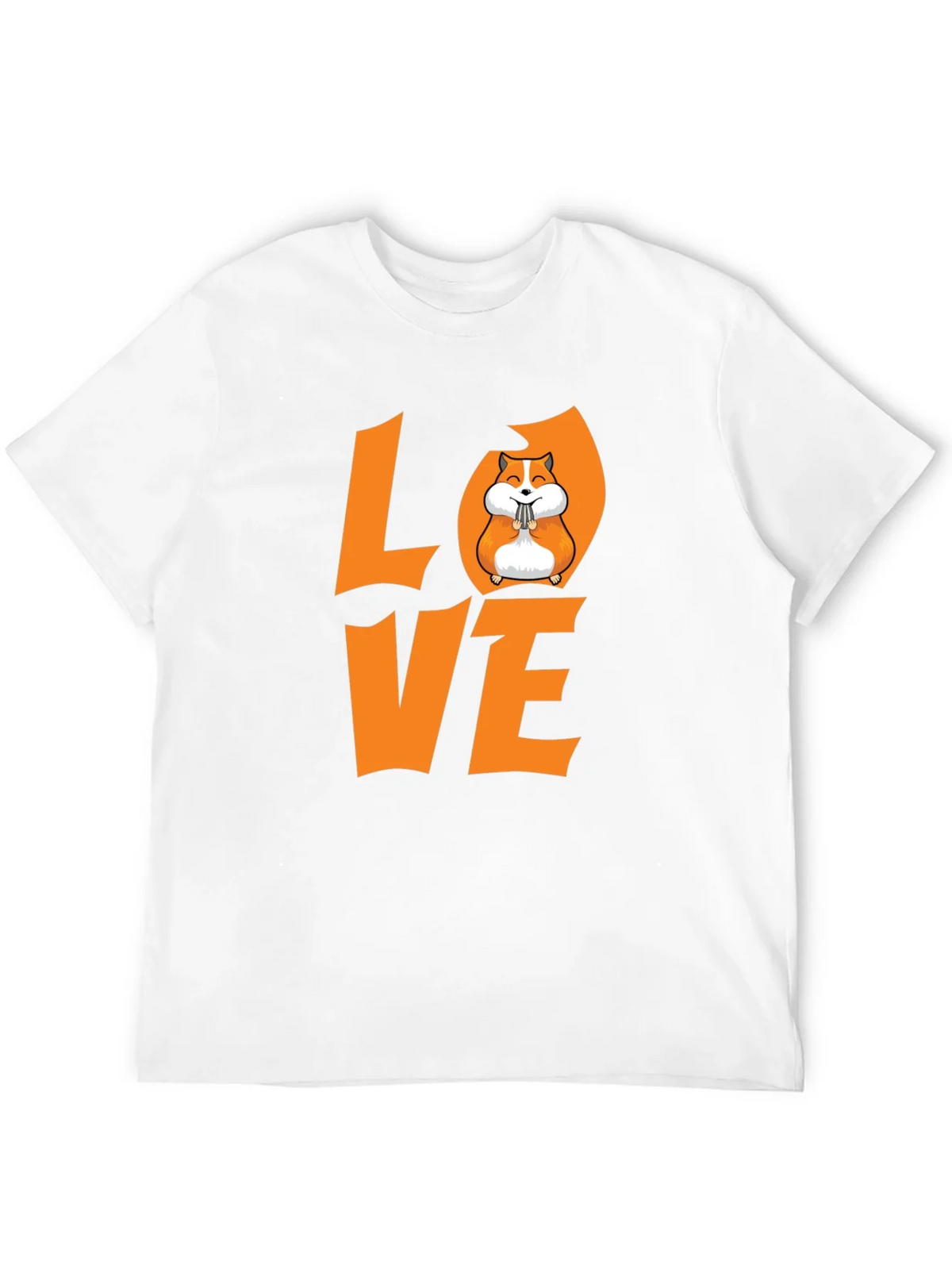 Hamster Love Graphic T-Shirt - Black product image 11