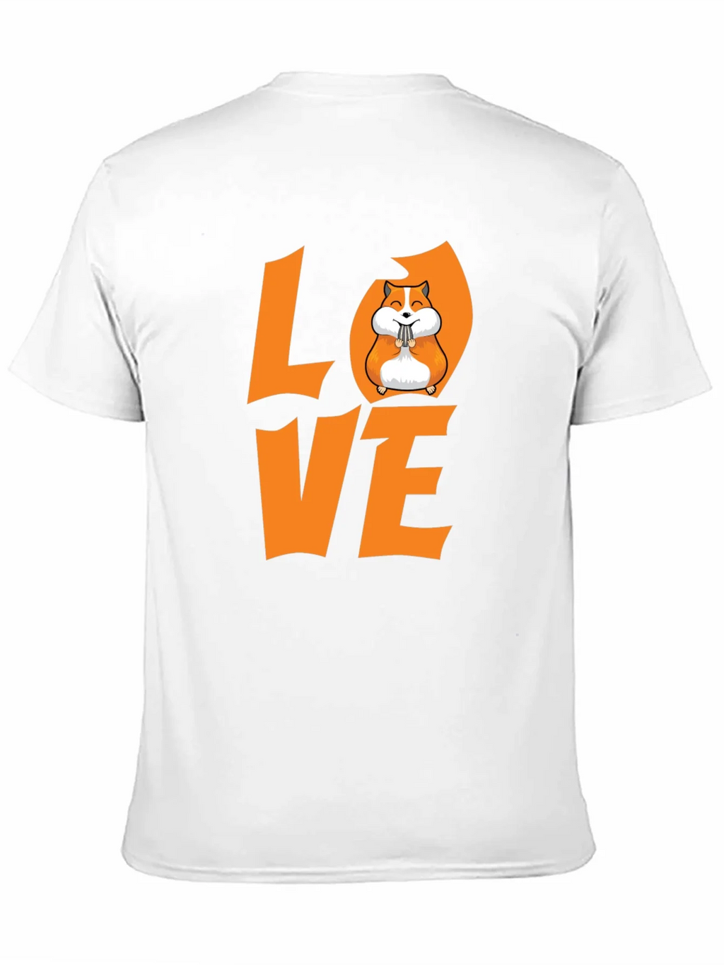 Hamster Love Graphic T-Shirt - Black product image 10