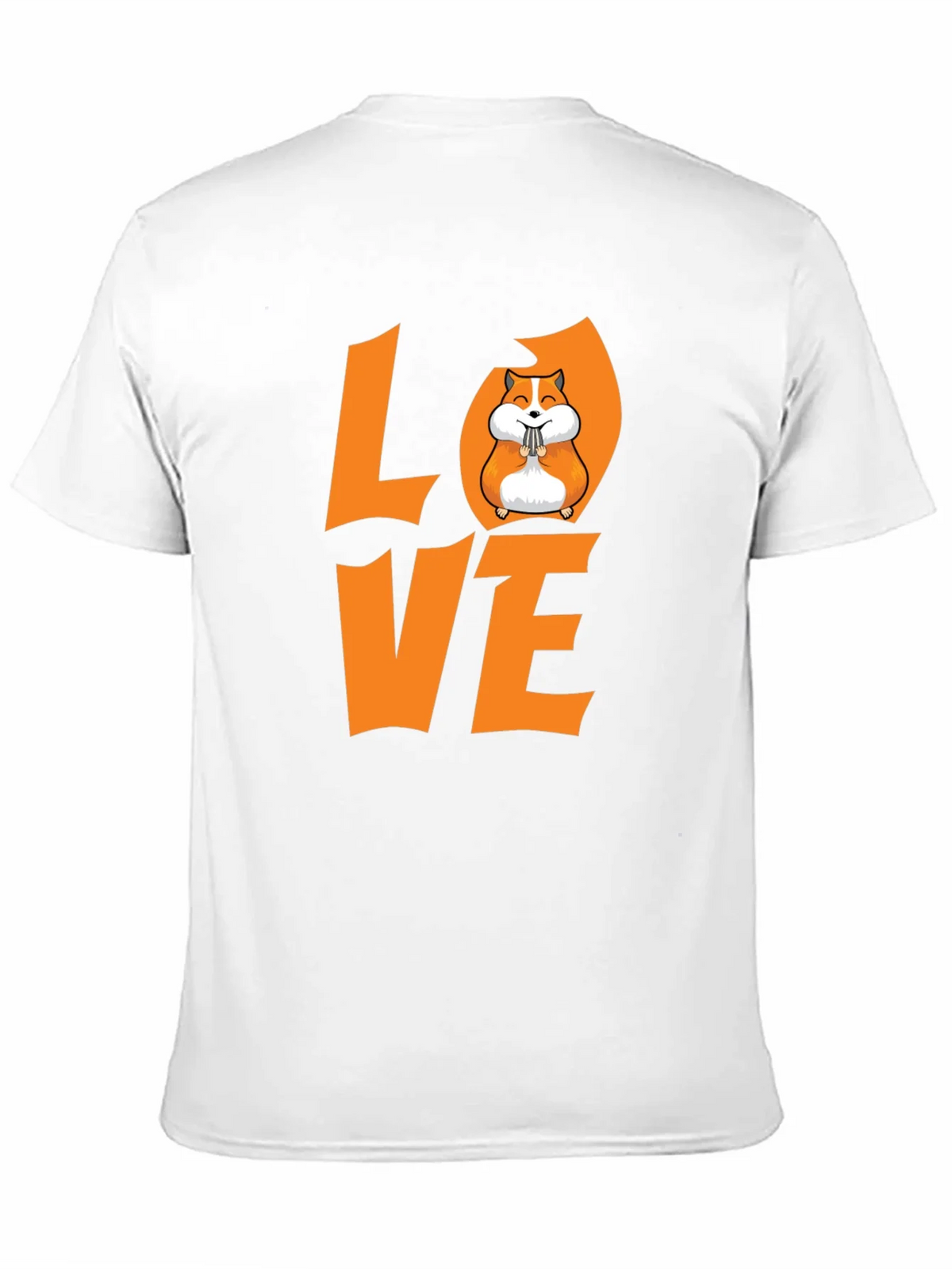 Hamster Love Graphic T-Shirt - Black product image 10