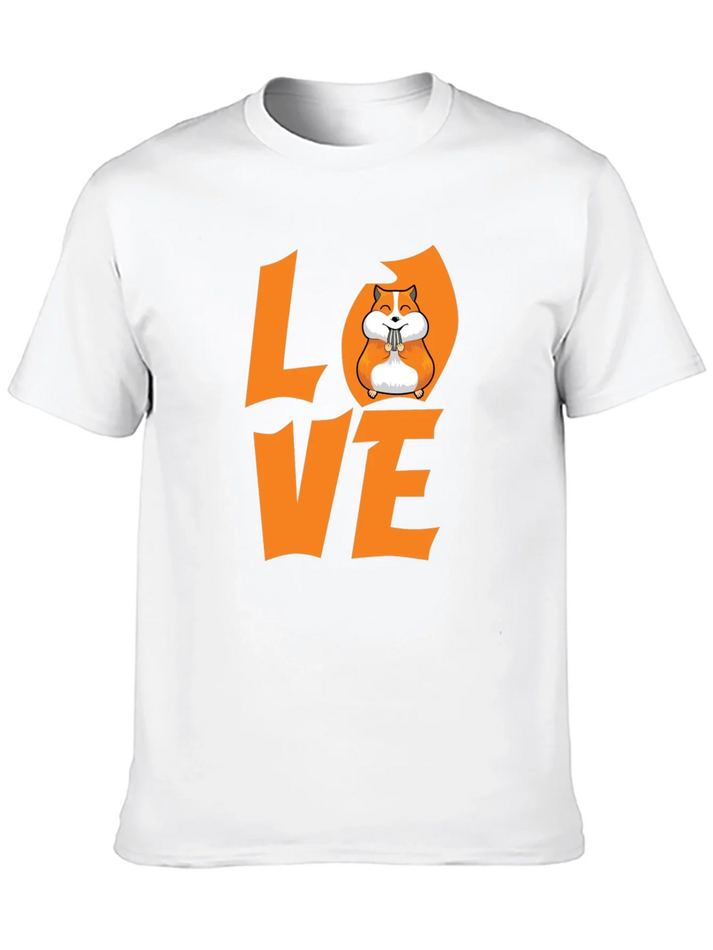 Hamster Love Graphic T-Shirt - Black product image 9