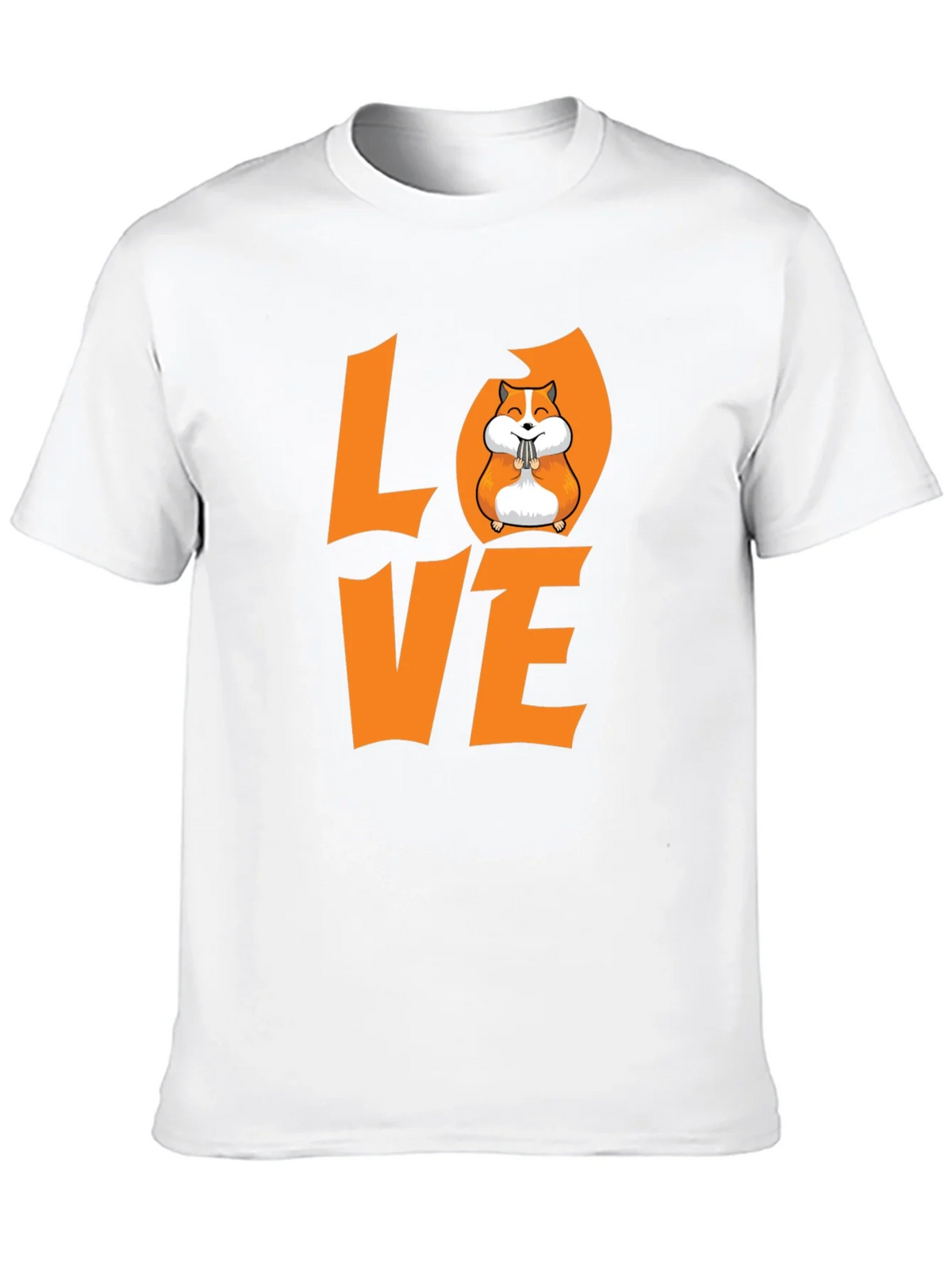 Hamster Love Graphic T-Shirt - Black product image 9