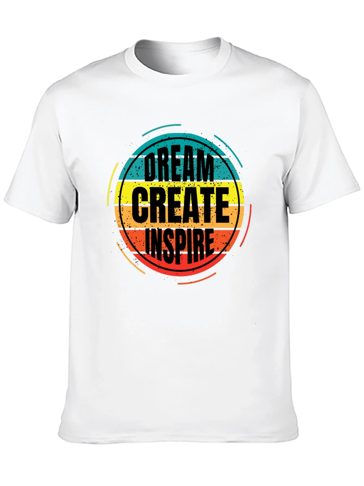 Dream Create Inspire Graphic Tee - Black product image 9