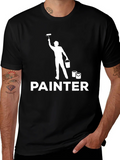 Painter Graphic Tee - Mens Crew Neck T-Shirt product image 1