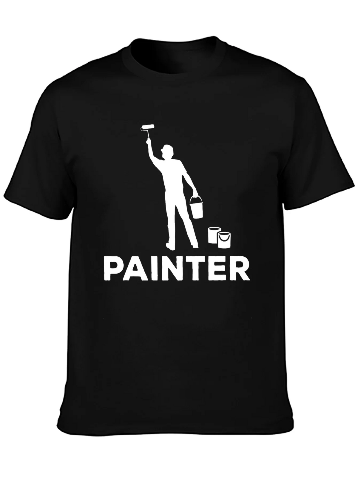 Painter Graphic Tee - Mens Crew Neck T-Shirt product image 3
