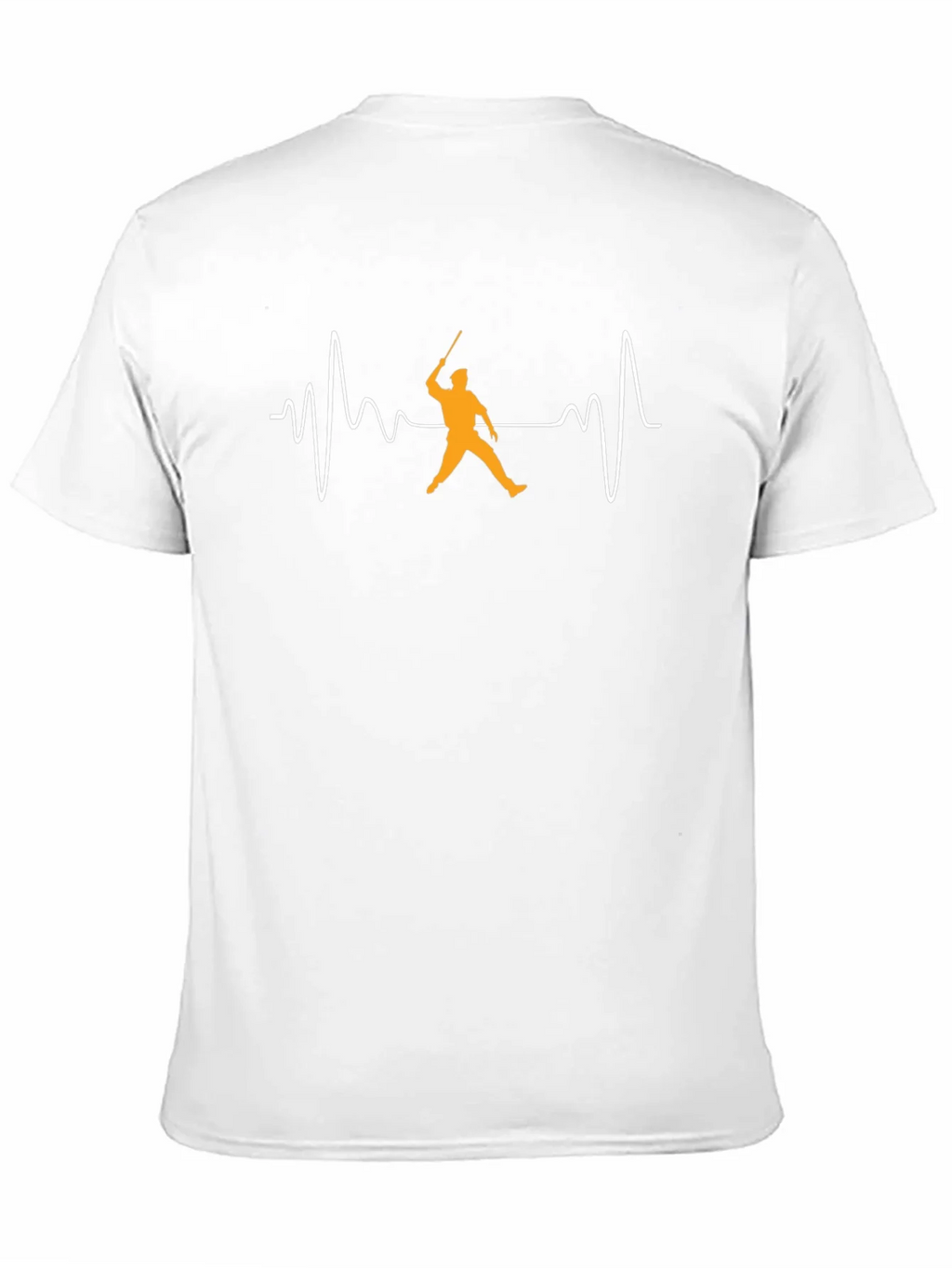 Cricket Heartbeat T-Shirt - Black Cotton Tee product image 10