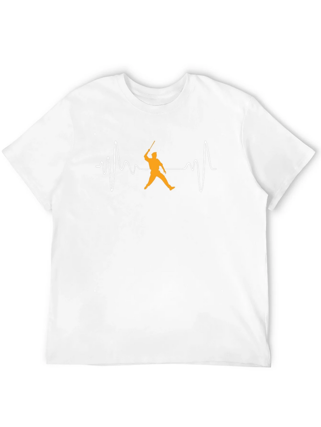 Cricket Heartbeat T-Shirt - Black Cotton Tee product image 11