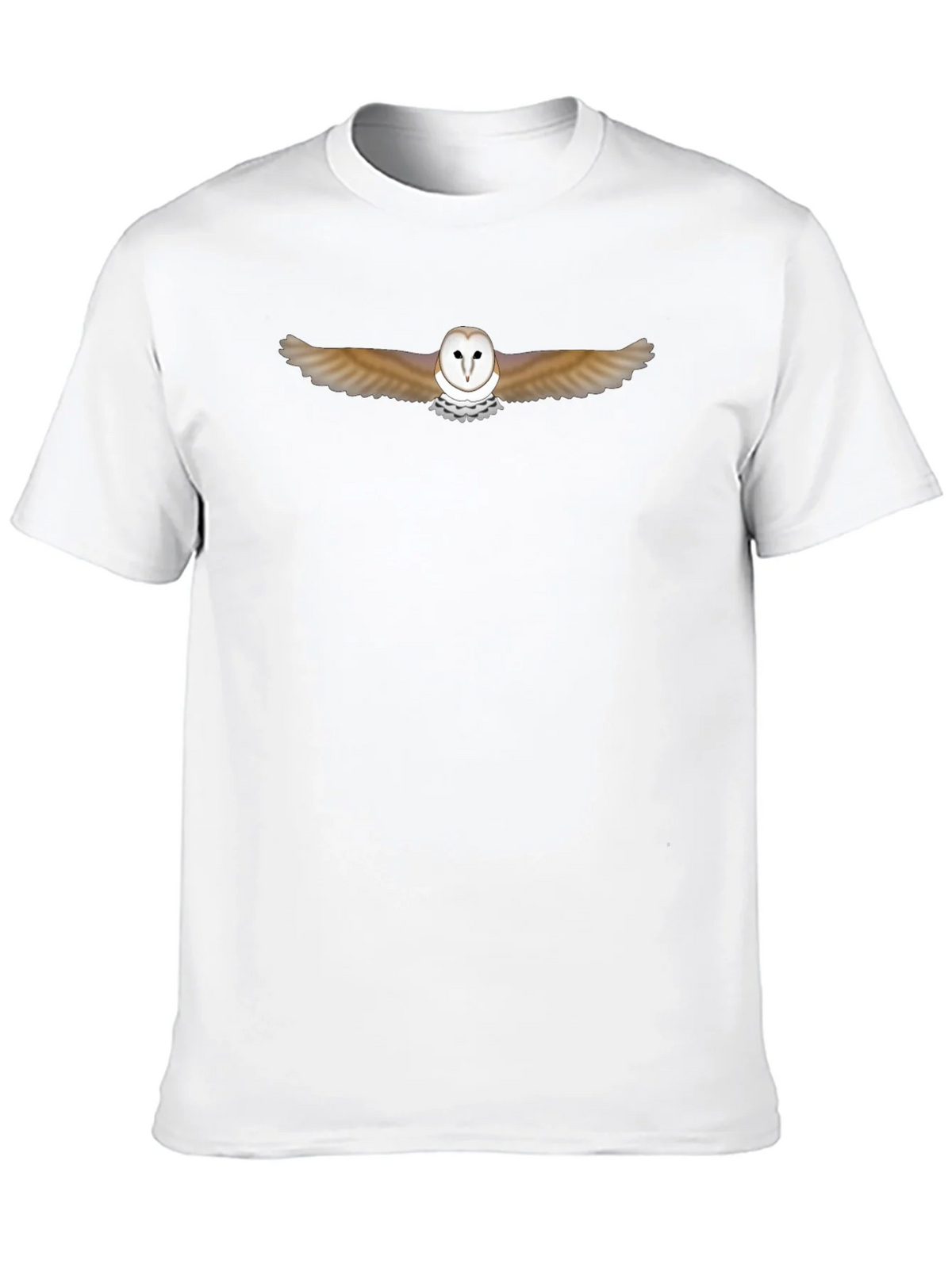 Barn Owl Graphic Black T-Shirt product image 8
