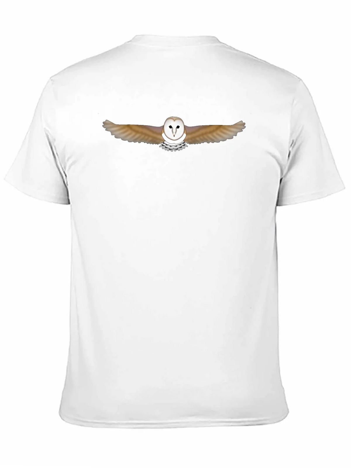 Barn Owl Graphic Black T-Shirt product image 9