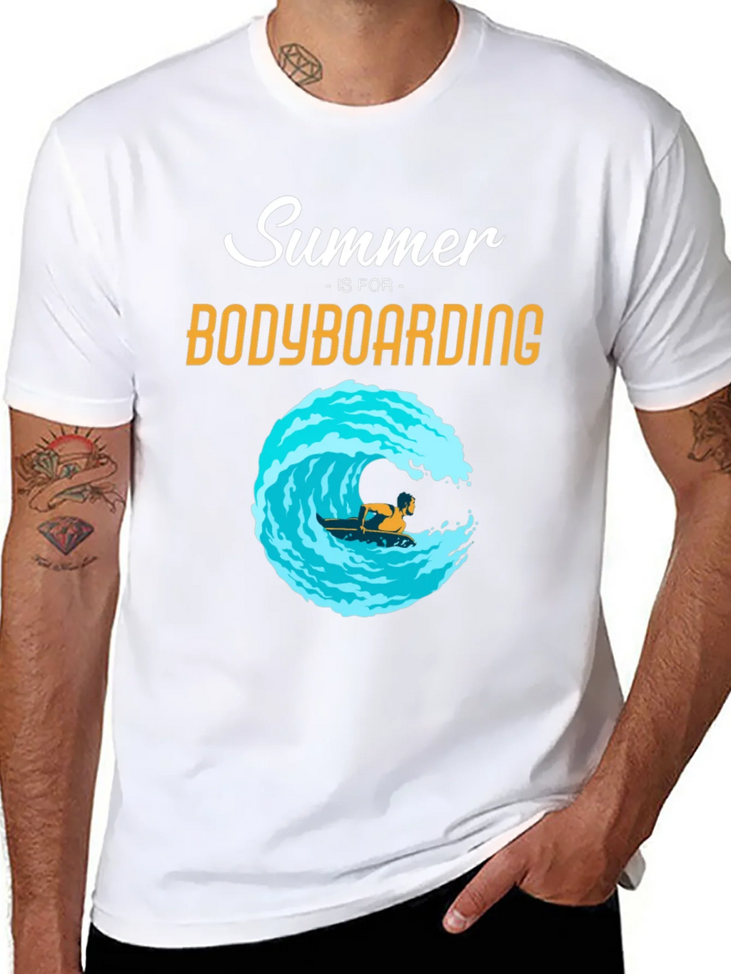 Summer Bodyboarding T-Shirt product image 7