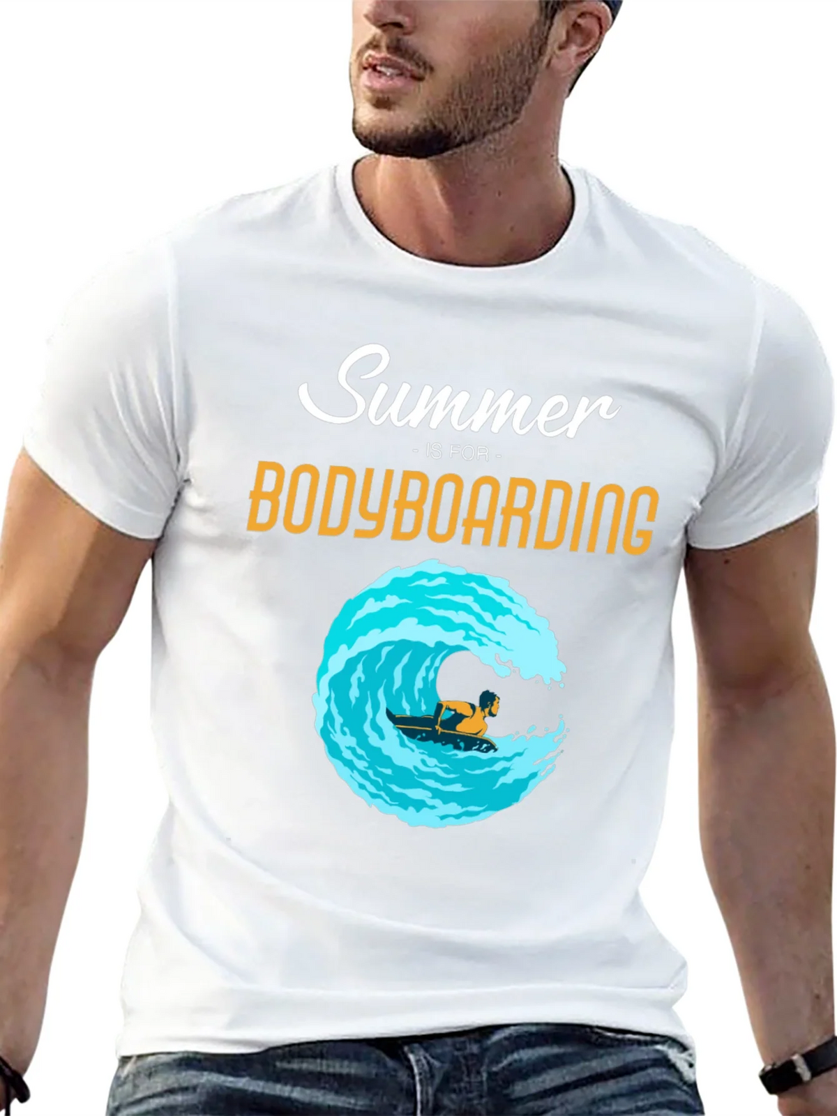 Summer Bodyboarding T-Shirt product image 12