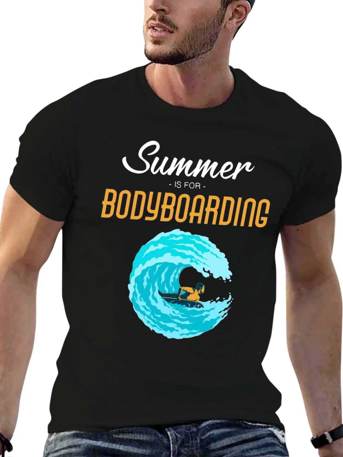 Summer Bodyboarding T-Shirt product image 6