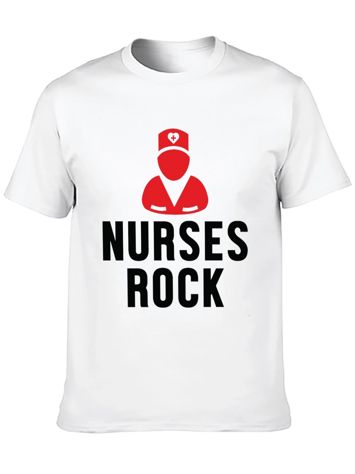 Nurses Rock Black T-Shirt | Nurse Pride Apparel product image 9