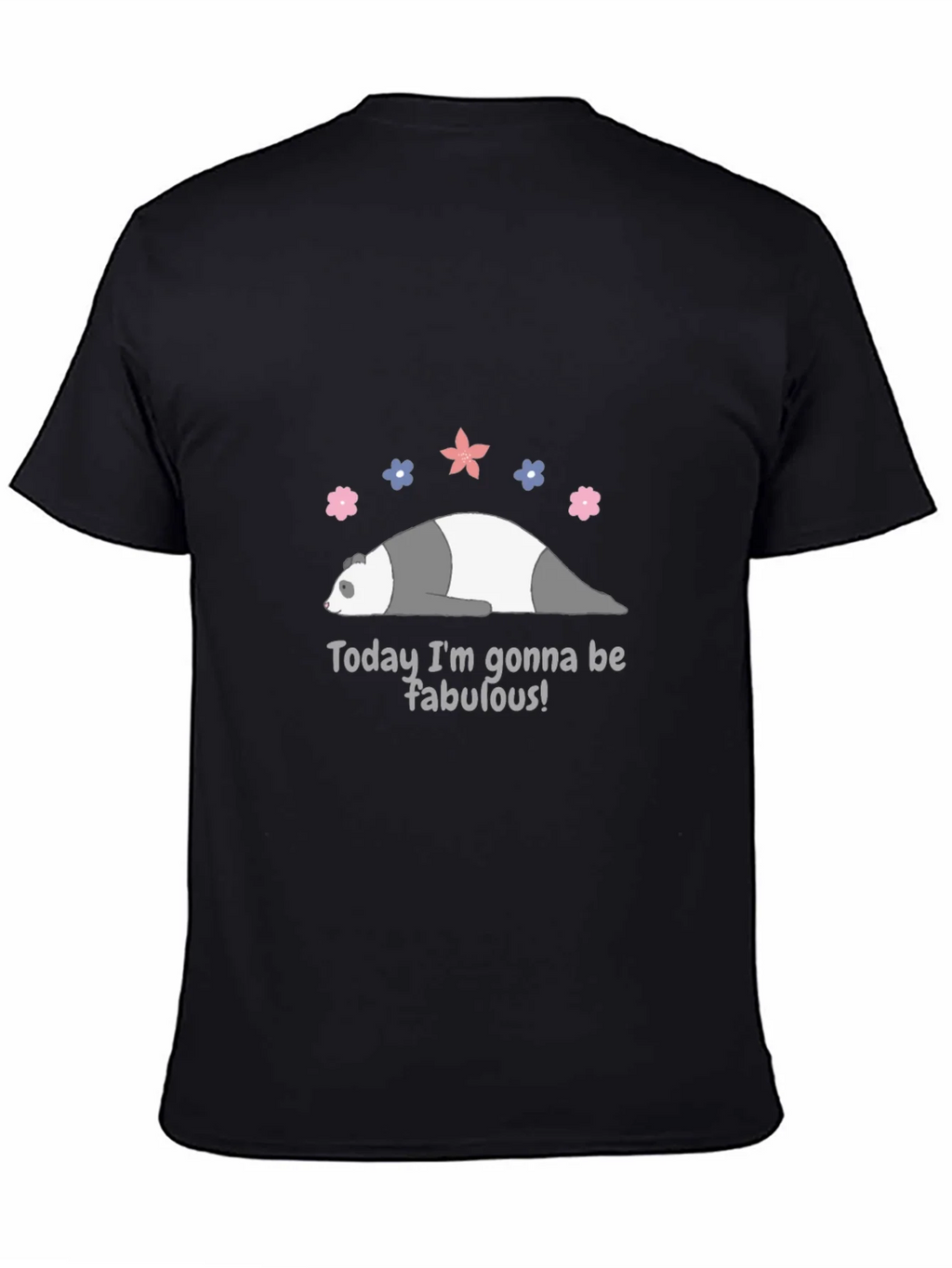 Funny Panda Fabulous Graphic Tee product image 4