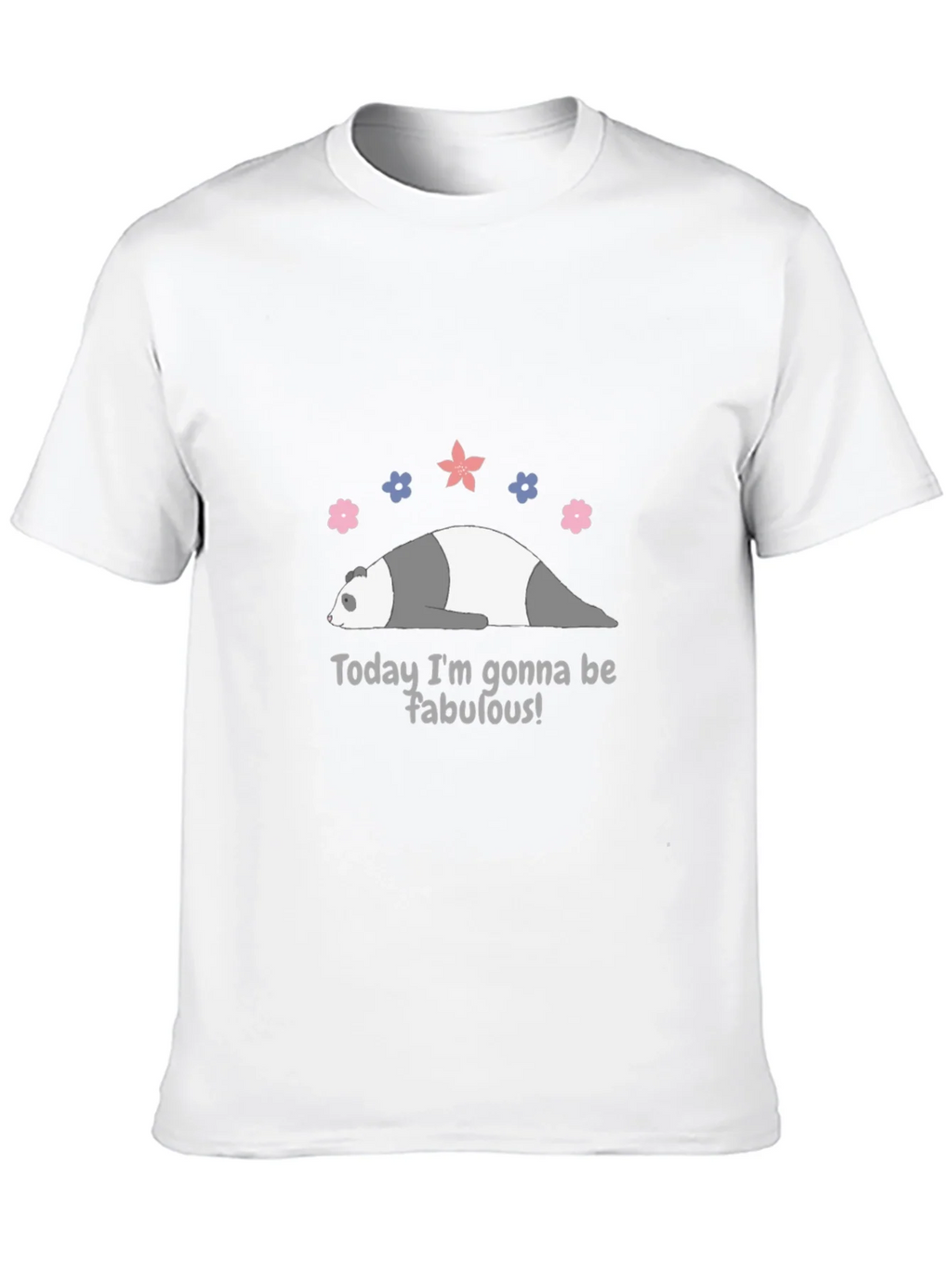Funny Panda Fabulous Graphic Tee product image 8