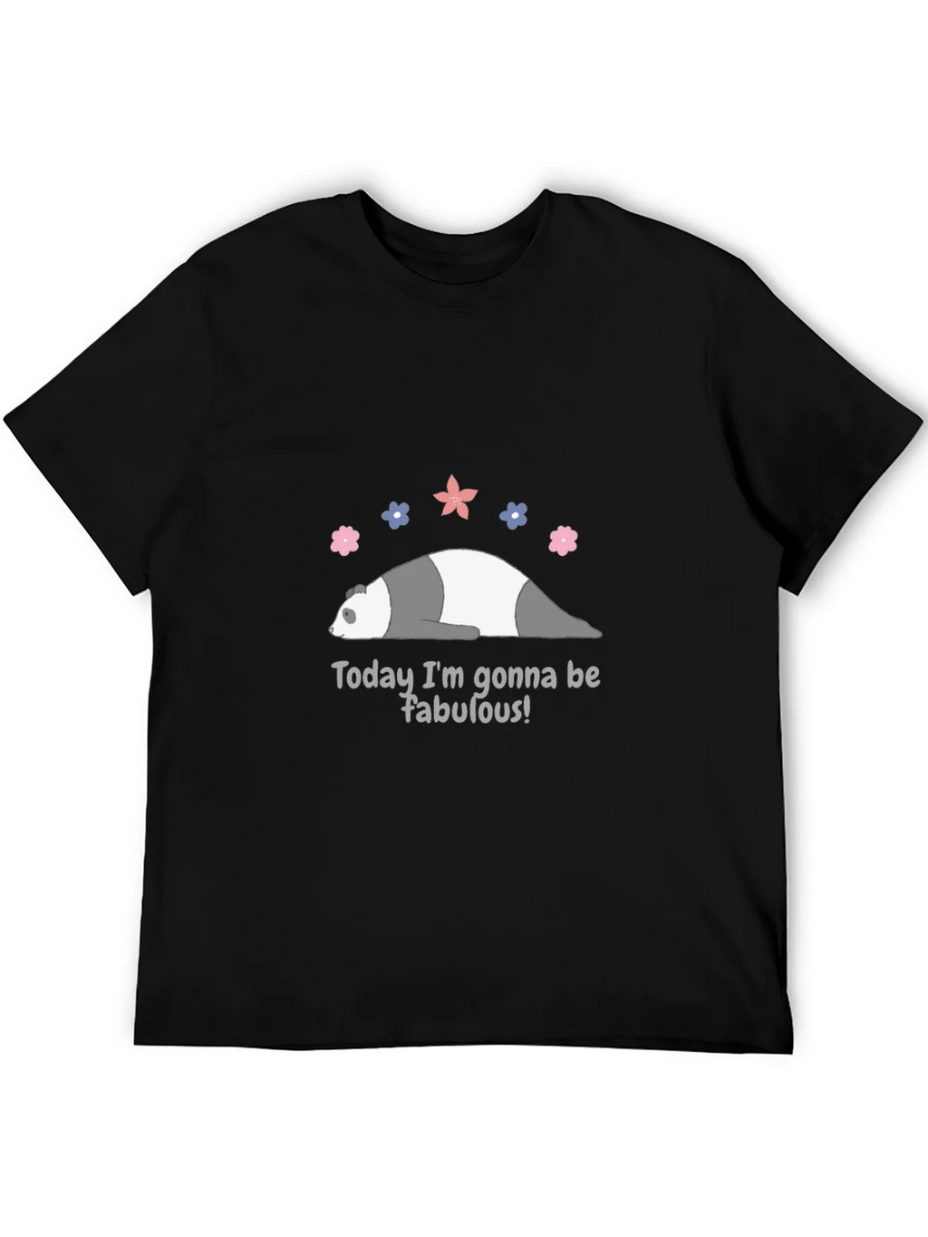 Funny Panda Fabulous Graphic Tee product image 5