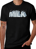 Milk Graphic T-Shirt - Unisex Casual Tee product image 1