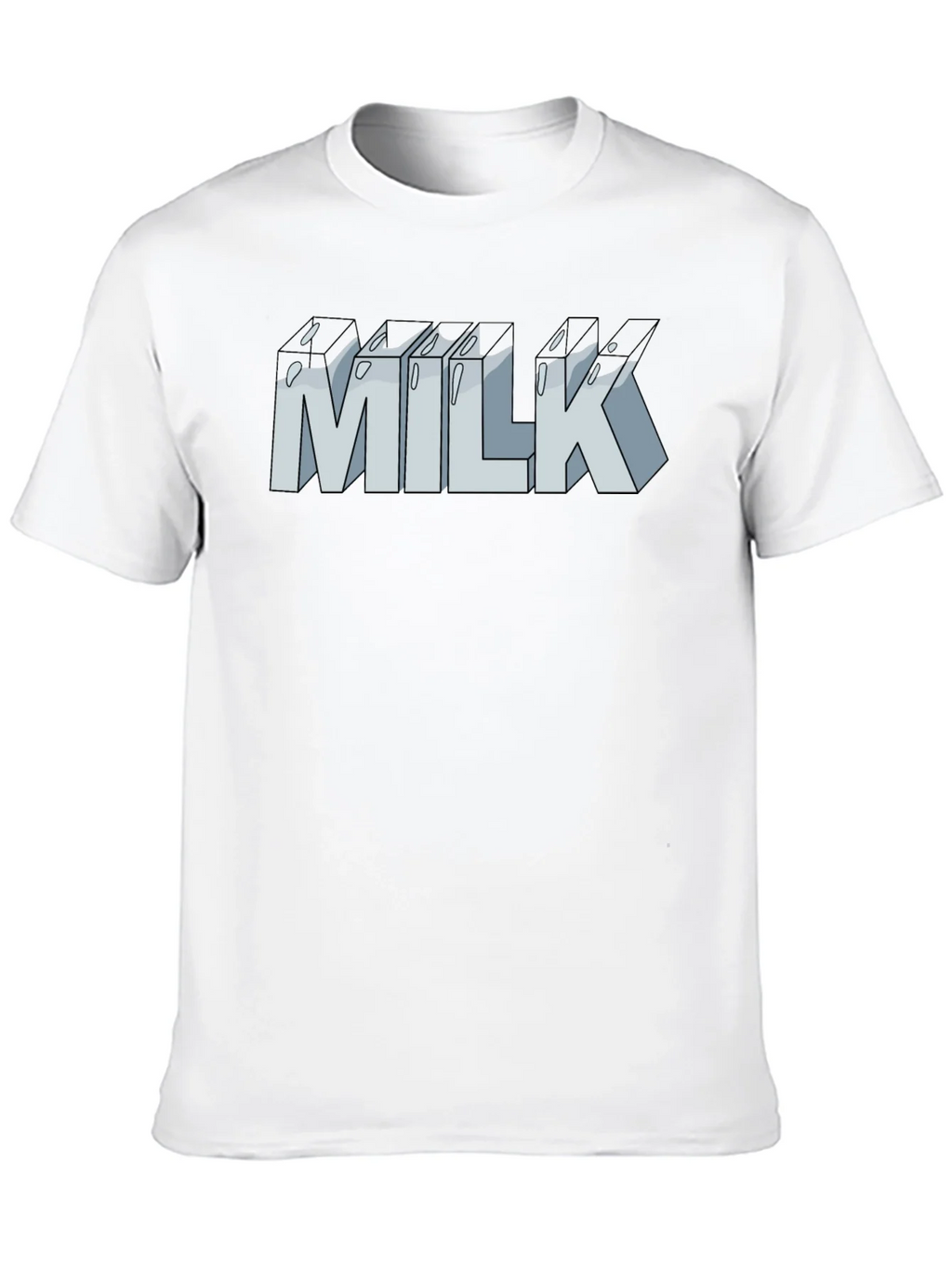 Milk Graphic T-Shirt - Unisex Casual Tee product image 9