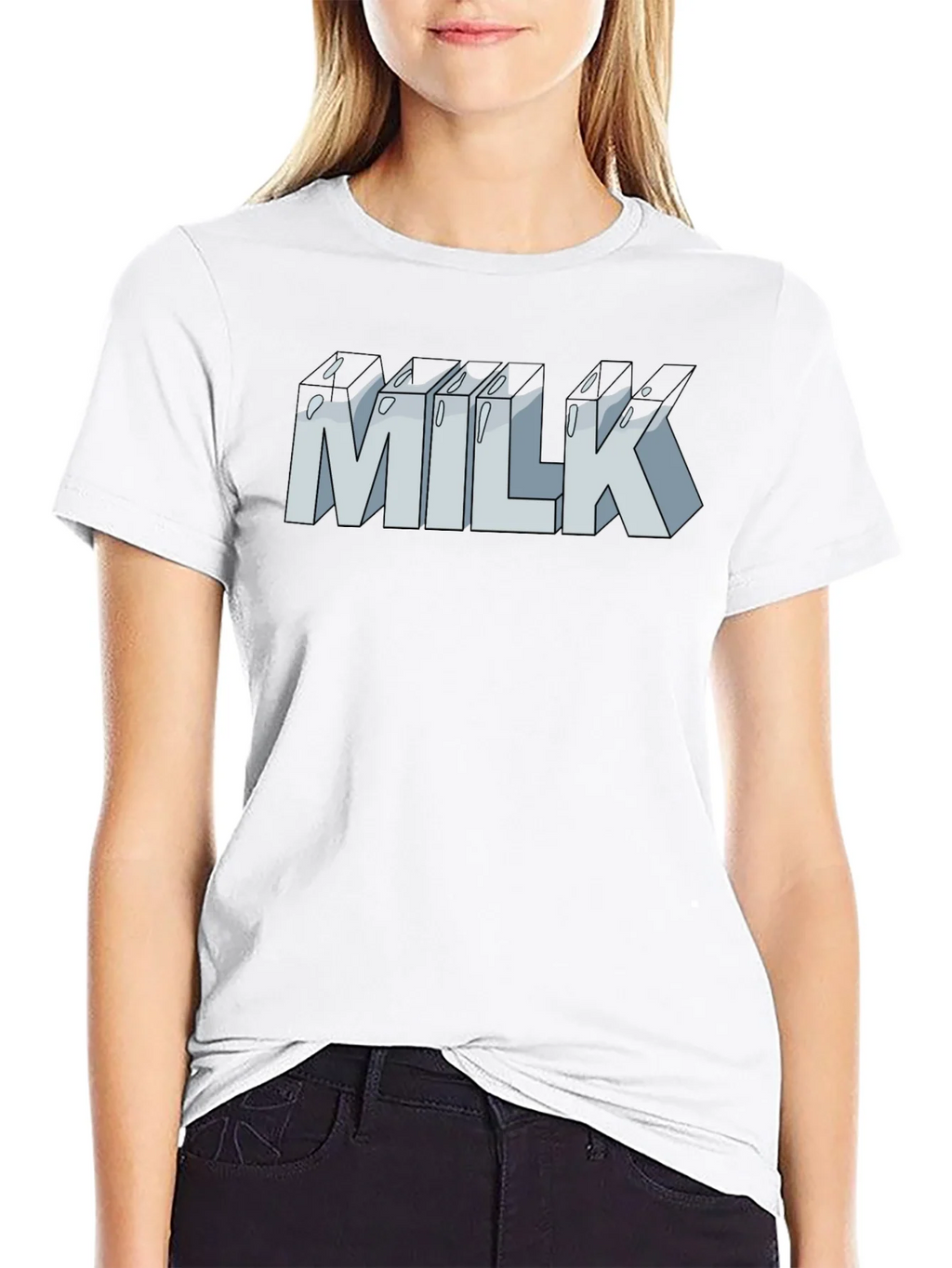 Milk Graphic T-Shirt - Unisex Casual Tee product image 8