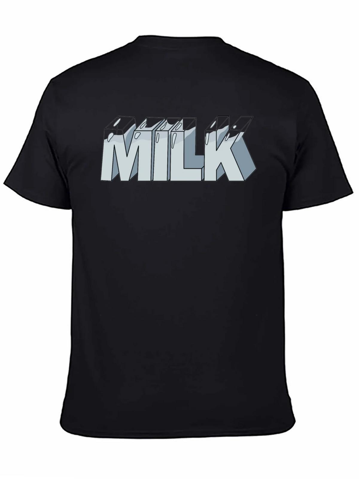 Milk Graphic T-Shirt - Unisex Casual Tee product image 4