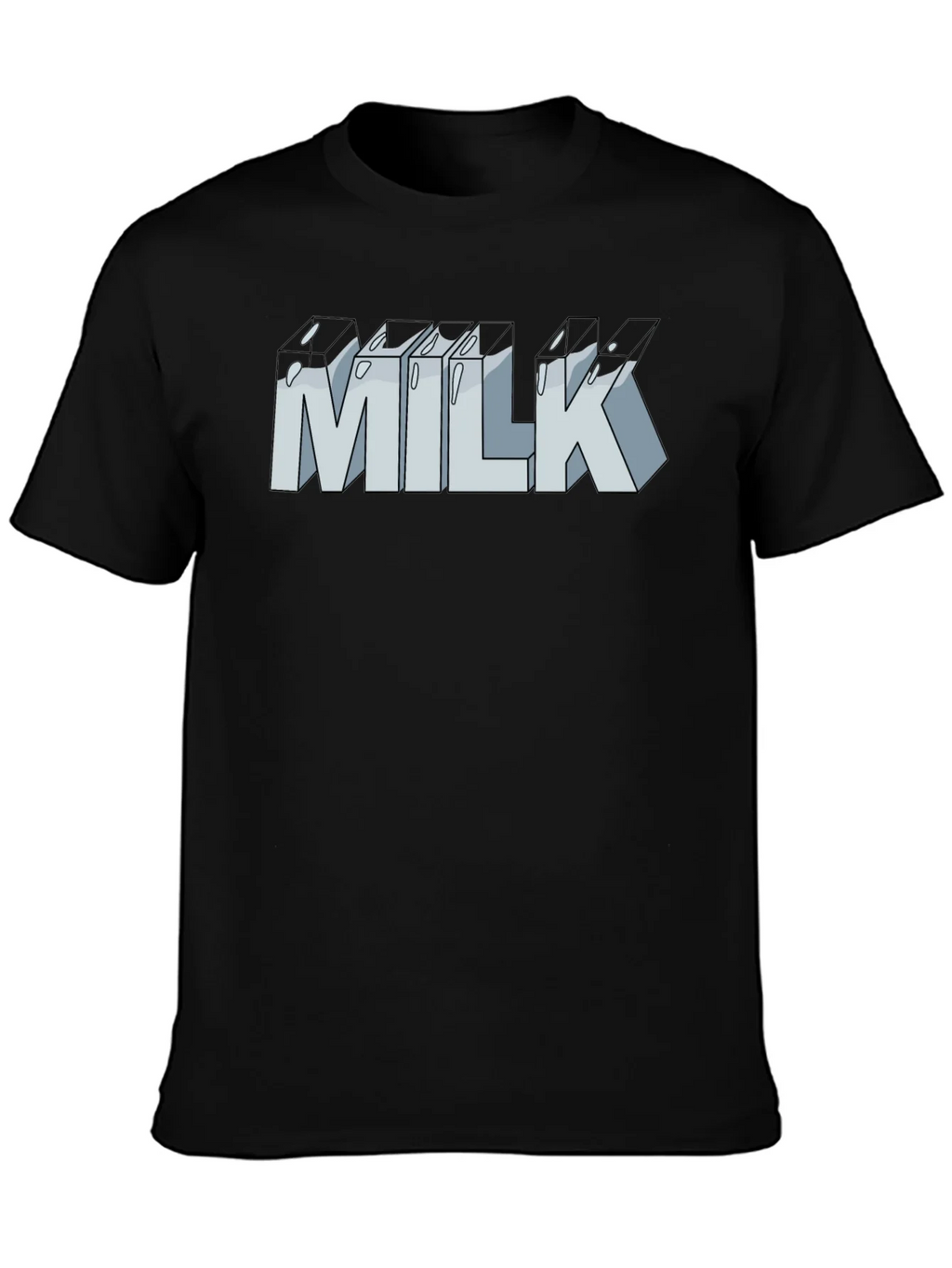 Milk Graphic T-Shirt - Unisex Casual Tee product image 3