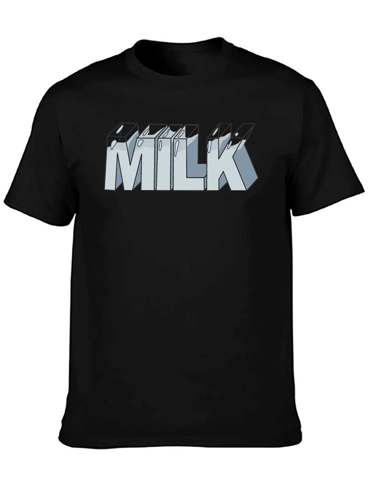 Milk Graphic T-Shirt - Unisex Casual Tee product image 3