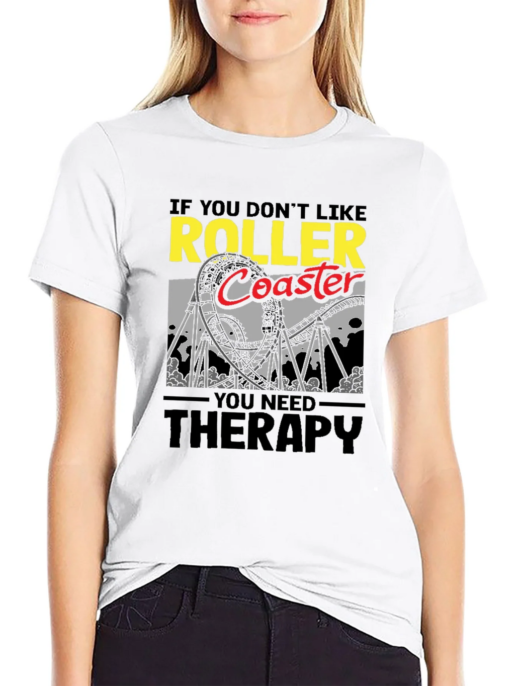 Roller Coaster Therapy T-Shirt product image 8