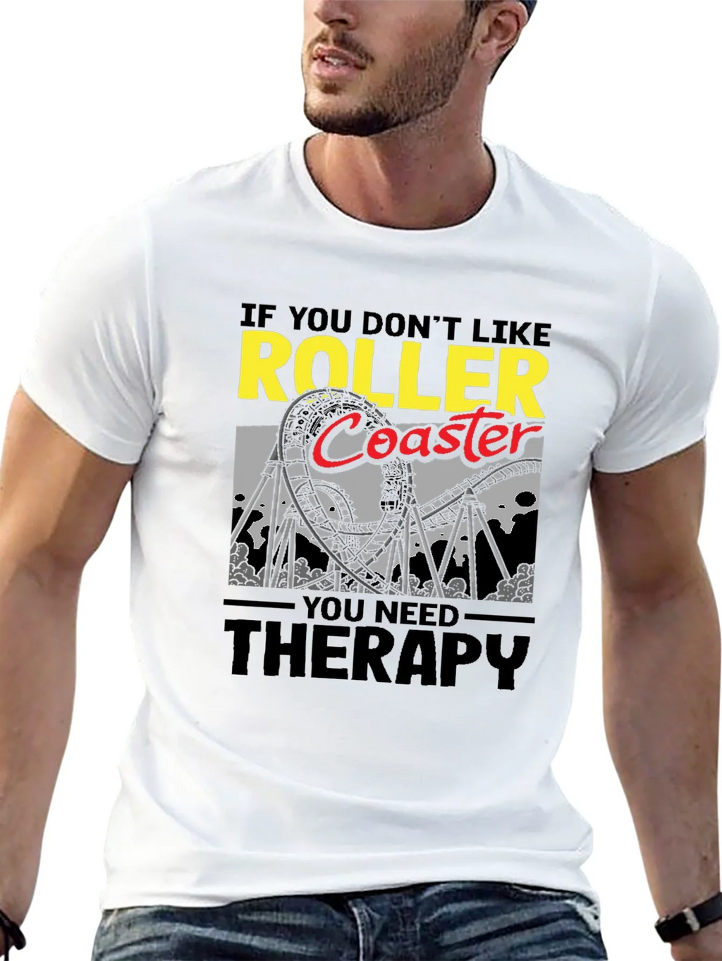 Roller Coaster Therapy T-Shirt product image 11