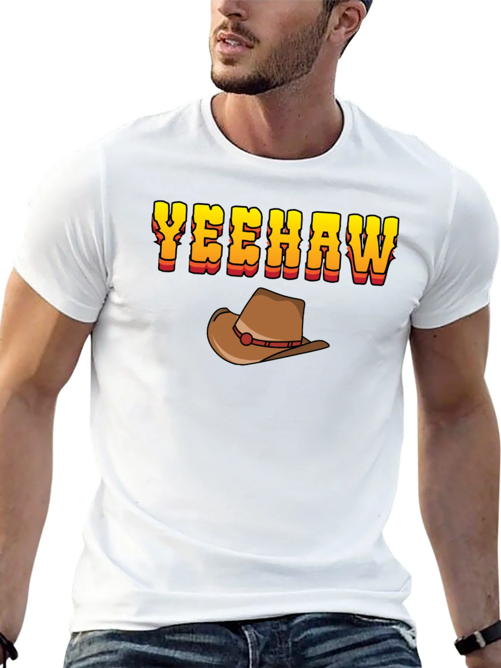 Yeehaw Cowboy Hat T-Shirt