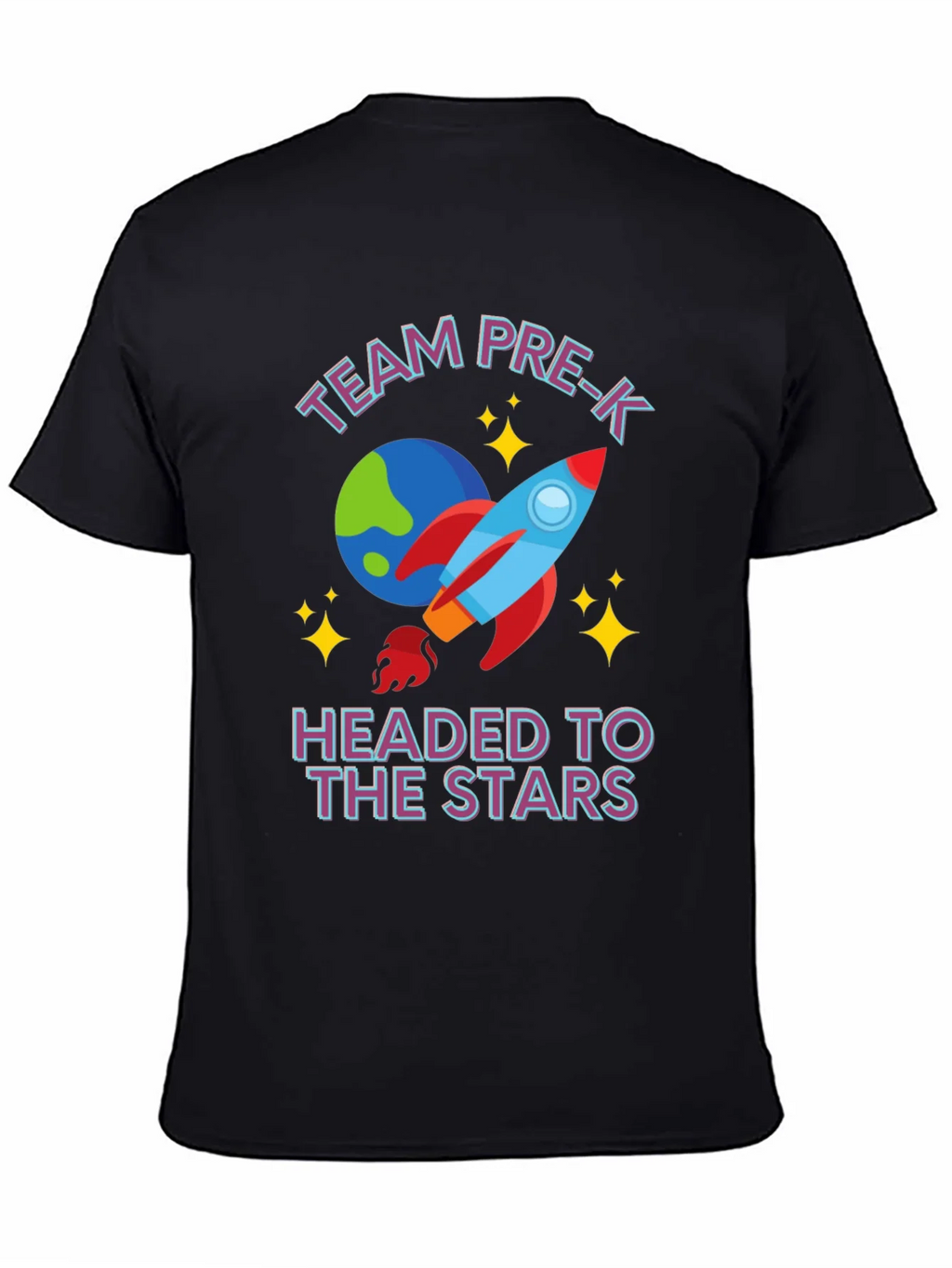 Team Pre-K Headed to the Stars T-Shirt product image 2