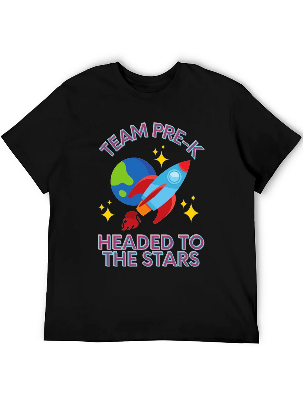 Team Pre-K Headed to the Stars T-Shirt product image 3