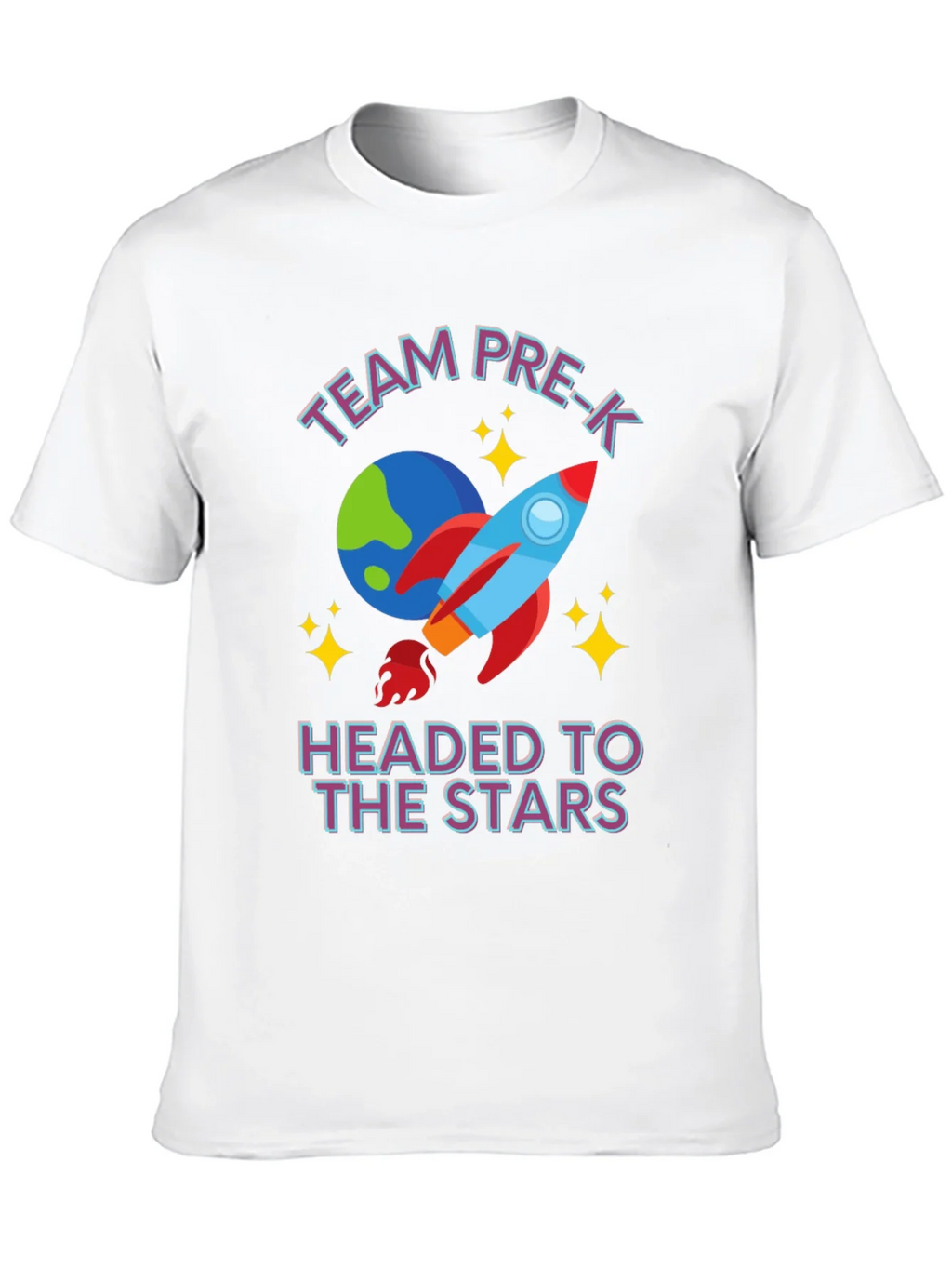 Team Pre-K Headed to the Stars T-Shirt product image 7