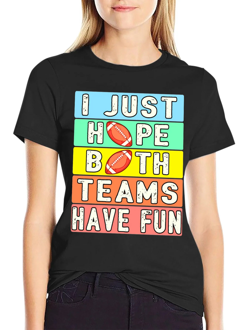 I Just Hope Both Teams Have Fun T-Shirt product image 2
