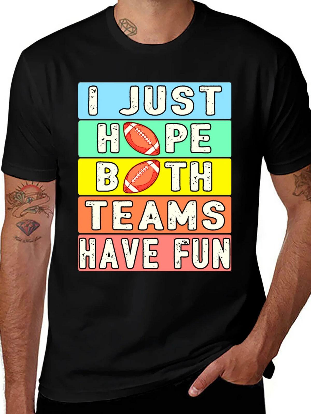 I Just Hope Both Teams Have Fun T-Shirt product image 1