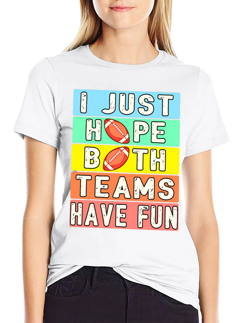 I Just Hope Both Teams Have Fun T-Shirt product image 8
