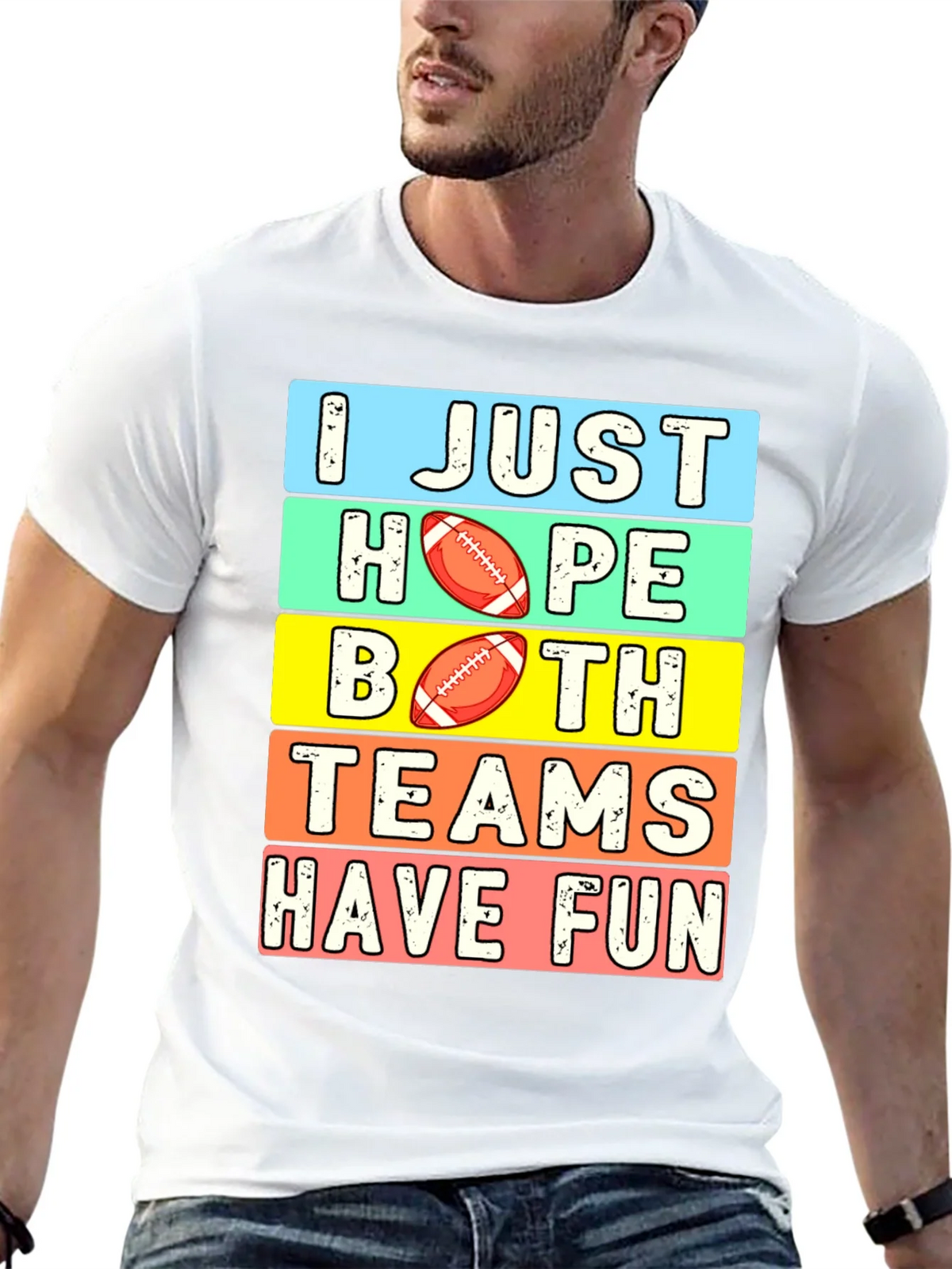 I Just Hope Both Teams Have Fun T-Shirt product image 11