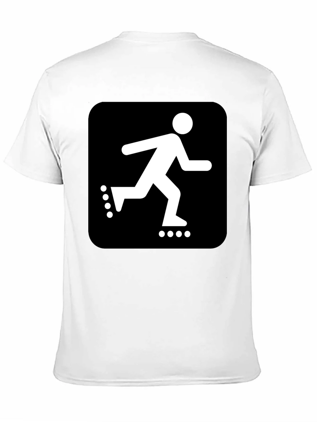 Roller Skater Graphic Black T-Shirt product image 10