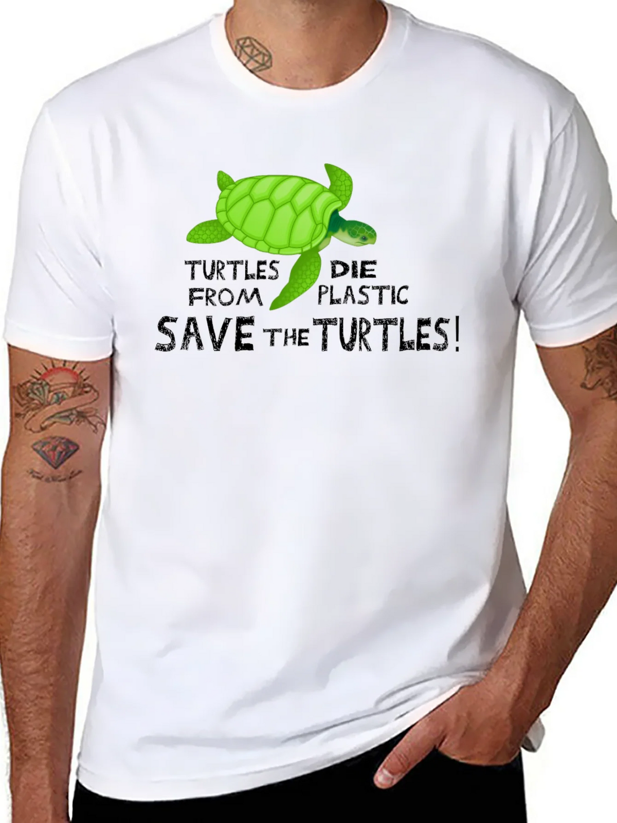 Save the Turtles Graphic Tee product image 7