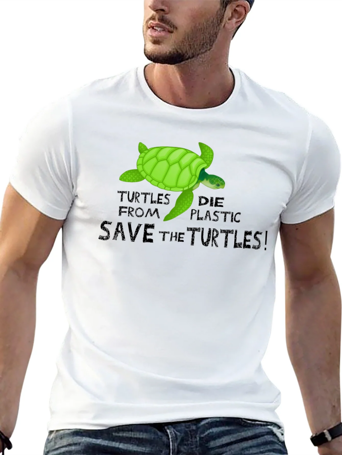 Save the Turtles Graphic Tee product image 10