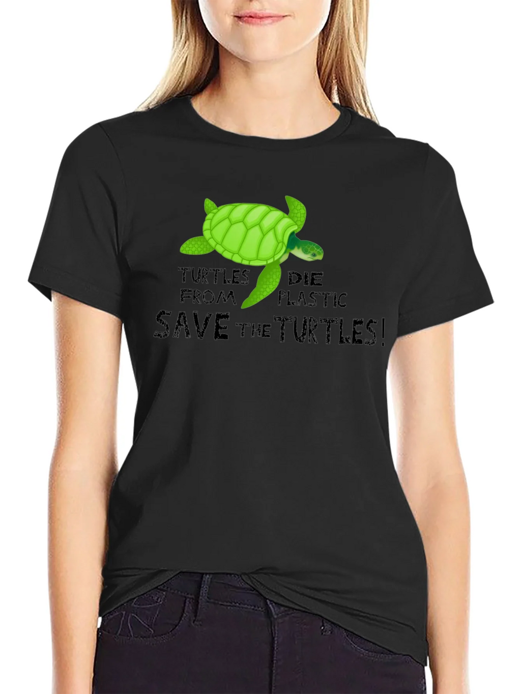 Save the Turtles Graphic Tee product image 2