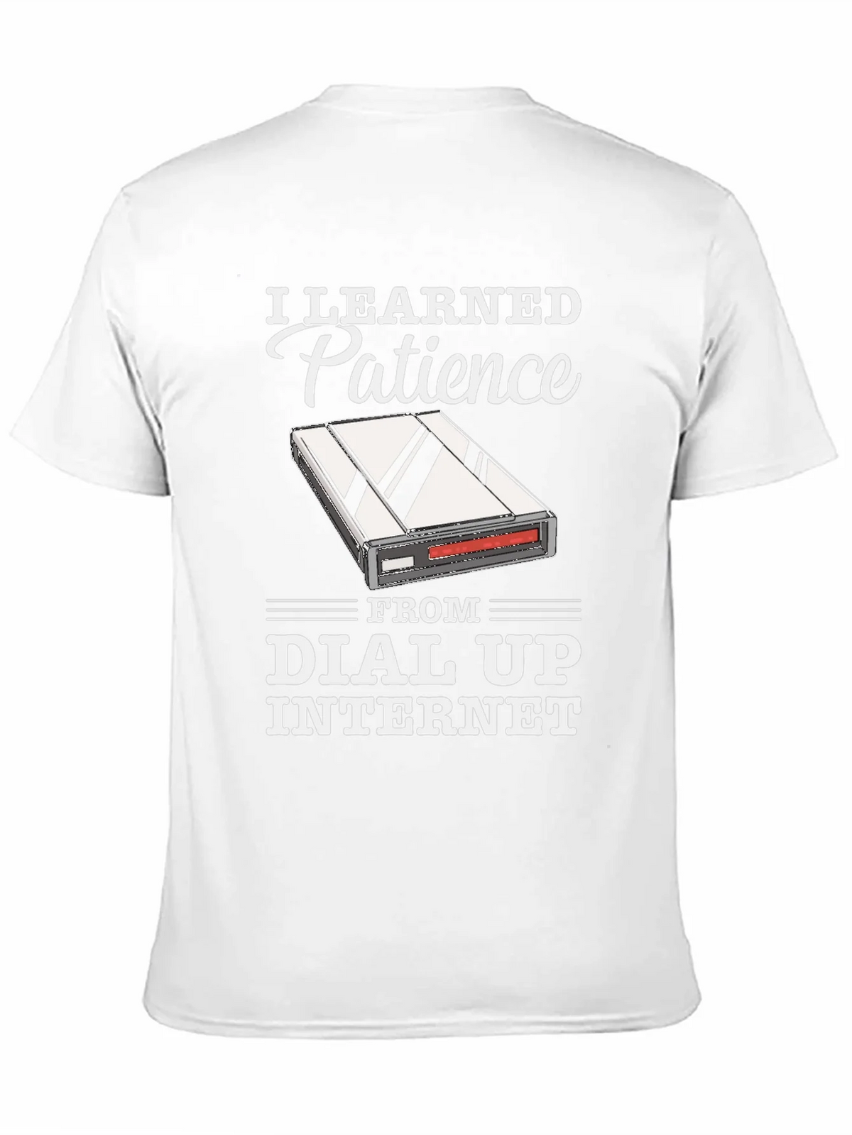 I Learned Patience From Dial Up Internet T-Shirt product image 10
